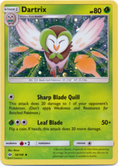 Dartrix 10/149 Cosmos Holo Promo - Decidueye GX Premium Collection